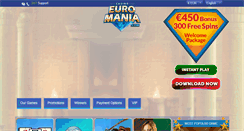 Desktop Screenshot of euromania.com
