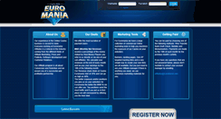 Desktop Screenshot of affiliates.euromania.com