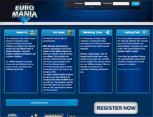 Tablet Screenshot of affiliates.euromania.com